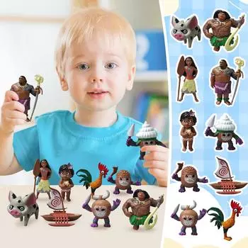 Модная аниме-периферийная модель для настольной доски, кукольное украшение, креативная настольная модель для помещений One Size