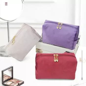 Модная бархатная косметичка для девочек, гигиеническая прокладка для салфеток, сумка для хранения салфеток, женская косметичка, сумка для хранения помады, чехол