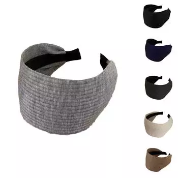 Модная бархатная повязка на голову для женщин, обруч для волос, милая повязка на голову для девочек One Size циан