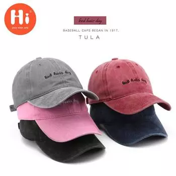 Модная бейсбольная кепка с вышивкой, летняя уличная регулируемая шляпа в стиле хип-хоп, шляпа Snapback с костями 1 чёрный