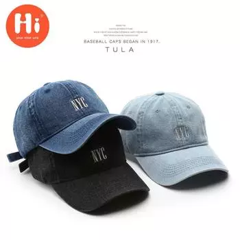 Модная бейсбольная кепка с вышивкой, летняя уличная регулируемая шляпа в стиле хип-хоп, шляпа Snapback с костями чёрный