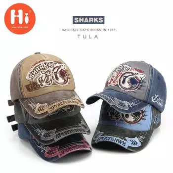 Модная бейсбольная кепка с вышивкой, летняя уличная регулируемая шляпа в стиле хип-хоп, шляпа Snapback с костями adjustable синий