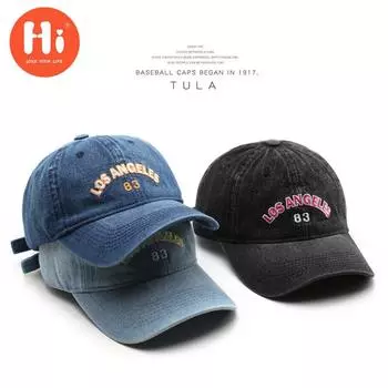 Модная бейсбольная кепка с вышивкой, летняя уличная регулируемая шляпа в стиле хип-хоп, шляпа Snapback с костями чёрный