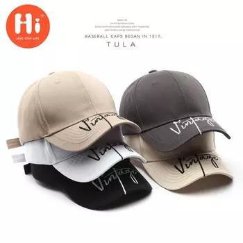 Модная бейсбольная кепка с вышивкой, летняя уличная регулируемая шляпа в стиле хип-хоп, шляпа Snapback с костями adjustable хаки