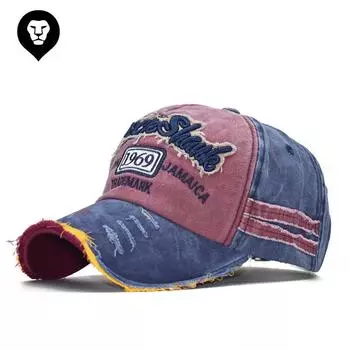 Модная бейсболка Broken Edge 1969 года с козырьком Edge для пары Adjustable