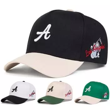 Модная бейсболка с вышитым серпом и буквой A Side Thief, унисекс, уличная кепка в стиле хип-хоп, кепка для папы, кепка для дальнобойщика, кепка для гольфа чёрный