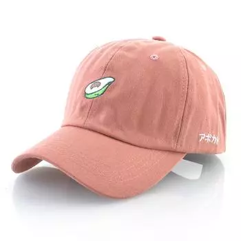 Модная бейсболка с вышивкой авокадо, бейсбольные кепки унисекс для мужчин и женщин, Four Seasons Snapback, шляпы для папы, гольфа, хлопковые кости 56-59cm