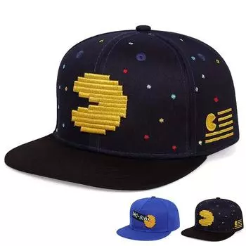 Модная бейсболка в стиле хип-хоп с вышивкой из мультфильмов, хлопковые шапки, регулируемые кепки для спорта на открытом воздухе, кепка Snapback синий