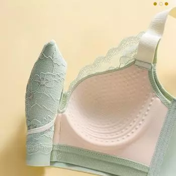 Модная большая грудь демонстрирует маленькие дышащие бюстгальтеры, бесшовные сексуальные бюстгальтеры больших размеров собираются в тонкие стили без стальных колец. 34/75B