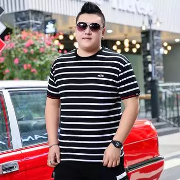 Модная брендовая футболка больших размеров с короткими рукавами и круглым вырезом для мальчиков, популярная летняя футболка с половиной рукавов Fat Guy Oversized 6XL красный