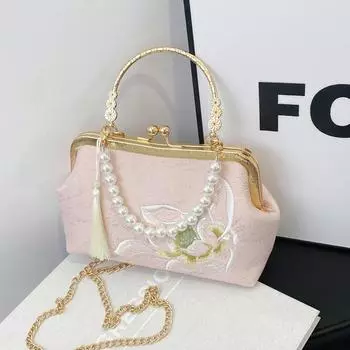 Модная брендовая сумка через плечо для женщин, цветочная декоративная тканевая сумка в китайском стиле, роскошный дизайн, женские сумки-мессенджеры