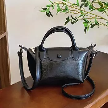 Модная брендовая сумка, новая модная сумка через плечо, высококачественная женская сумка, модная нишевая сумка для отдыха, женская сумка через плечо (20cm<Max Length<30cm)