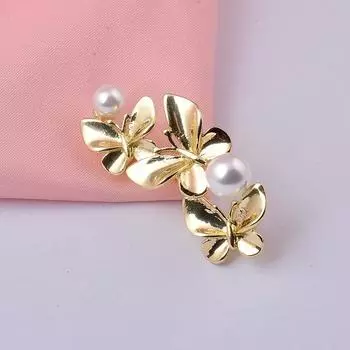 Модная брошь-бабочка высокого класса, зимнее пальто, свитер, декоративные булавки, популярные броши