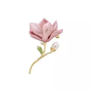 Модная брошь из сплава, высококачественный цветок на грудь, брошь для пиджака и костюма One Size