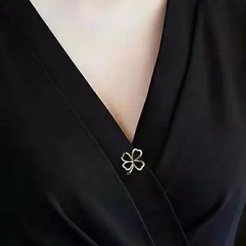 Модная брошь, набор, броши с цветочным бантом для женщин, металлическая антибликовая булавка на лацкане, фиксированные булавки для одежды, свитер, пальто, аксессуары для одежды one size