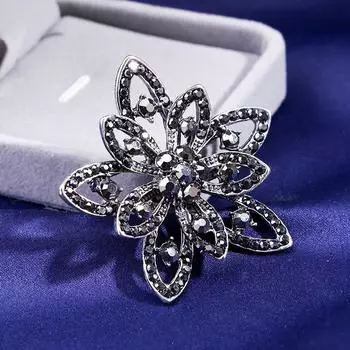 Модная брошь Роскошный сплав Цветок Стразы Женский блейзер Аксессуары Брошь Брошь Брошь Бодхи