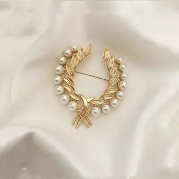 Модная брошь в виде колоска пшеницы, высококачественная женская антибликовая маленькая брошь в виде колоска пшеницы, высококачественные аксессуары для индивидуального использования без пряжки