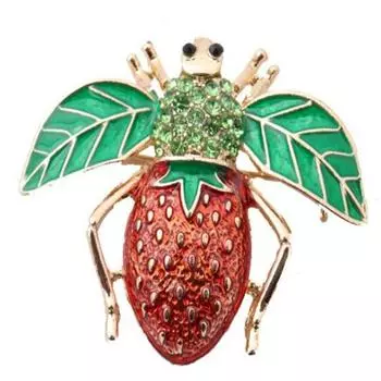 Модная брошь в виде пчелы со стразами и каплями масла, симпатичная брошь-корсаж из сплава для одежды