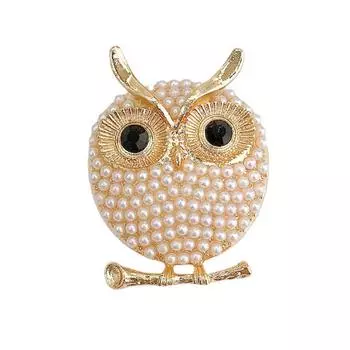 Модная брошь в виде животного, брошь-анти-отражение, ювелирные изделия One Size золотой