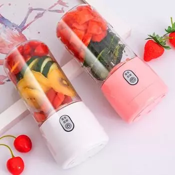Модная - чашка для соковыжималки Портативная маленькая беспроводная мини-соковыжималка Многофункциональная домашняя перезаряжаемая соковыжималка Машина для пищевой промышленности