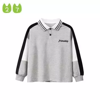 Модная детская футболка с длинными рукавами, детские топы, пальто для мальчиков и девочек 130cm