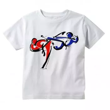 Модная дизайнерская футболка для мальчиков и девочек, детские отличные повседневные топы с короткими рукавами, детская забавная футболка 2T(90cm)
