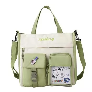 Модная дизайнерская граффити, большая вместительная женская сумка на плечо, парусиновая сумка через плечо, женская сумка-мессенджер фиолетовый