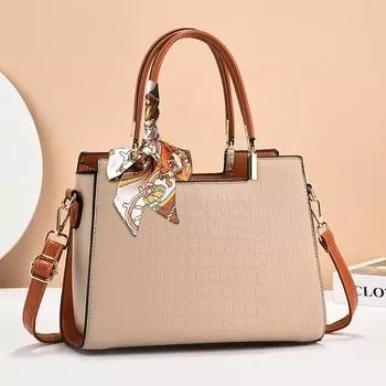 Модная дизайнерская женская сумка из высококачественной кожи, женская сумка-тоут на одно плечо, кошелек, большая вместительная сумка для покупок