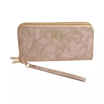 Модная длинная сумка большой вместимости с высококачественным ощущением и длинным кошельком One Size бежевый