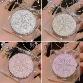 Модная долговечная 3D-тисненая контурная палитра для контура лица, мягкая пудра для ухода за волосами для девочек розовый
