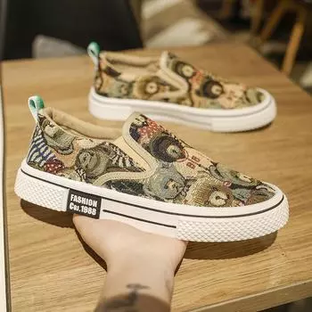 Модная дышащая повседневная парусиновая обувь для подростков, удобная обувь, классические кроссовки 39