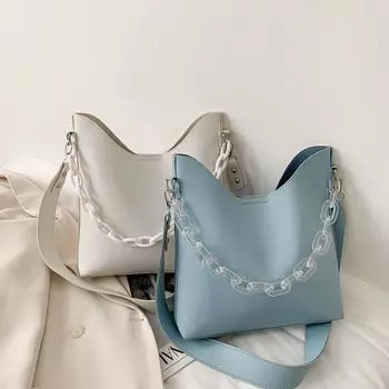 Модная фактура большой емкости женская сумка, новая корейская версия сотни популярных сумок через плечо, тенденция сотни женских сумок чёрный