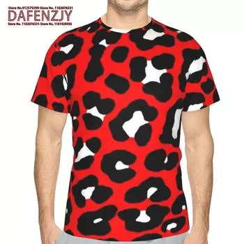 Модная футболка в стиле хип-хоп Harajuku Street с 3D принтом, мужская летняя спортивная одежда для отдыха, футболка с коротким рукавом S красный