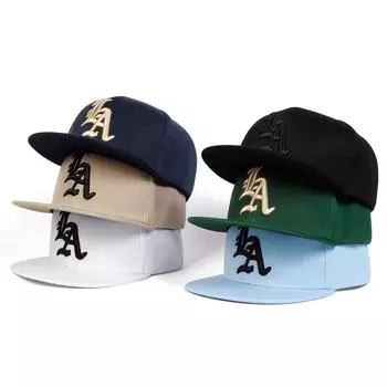 Модная готическая вышитая мужская шляпа с надписью «Рэппер», бейсболка для женщин, шляпы для отдыха и путешествий, кепки для гольфа, плоские кепки белый