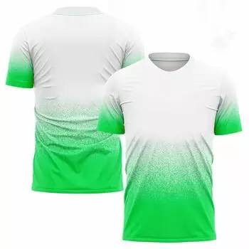 Модная градиентная футболка Harajuku для мужчин, тренировочная одежда для бадминтона и тенниса, летние спортивные футболки с коротким рукавом и круглым вырезом S
