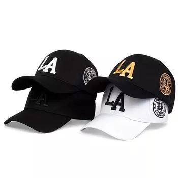 Модная хлопковая бейсболка с вышивкой букв Snapback Кепки Мужчины Женщины Письмо Кепки для гольфа Открытые солнцезащитные шляпы Регулируемые спортивные кепки