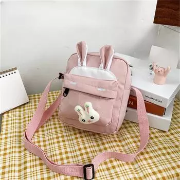 Модная холщовая сумка через плечо на молнии, студенческая милая мягкая сумка через плечо, многослойные маленькие сумки зелёный