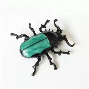 Модная и изысканная высококачественная брошь в виде насекомого, капающего маслом, брошь-булавка в виде жука
