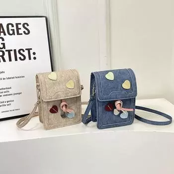 Модная и красивая маленькая квадратная сумка, новая осенняя женская сумка через плечо на одно плечо, персонализированный кошелек для монет, модная сумка для мобильного телефона