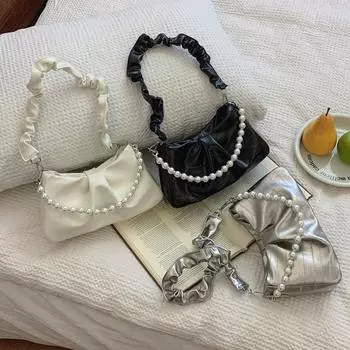 Модная и красивая повседневная сумка-полумесяц для женщин, модная сумка через плечо на одно плечо, новая летняя трендовая сумка подмышкой