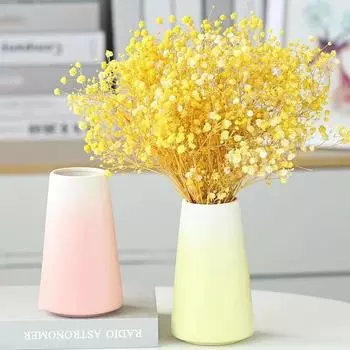 Модная и минималистичная креативная ваза жёлтый