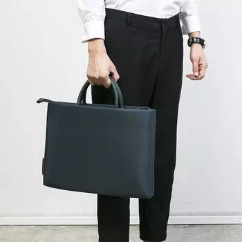 Модная и повседневная легкая ручная сумка через плечо, сумка для компьютера, вместительная сумка-тоут 13-13.3 inch темно-синий