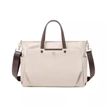 Модная и повседневная легкая ручная сумка через плечо, сумка для компьютера, холщовая сумка-тоут 35*27.5*12cm чёрный