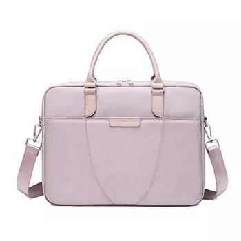 Модная и повседневная легкая ручная сумка через плечо, сумка для компьютера, вместительная сумка-тоут 34*25*7cm фиолетовый