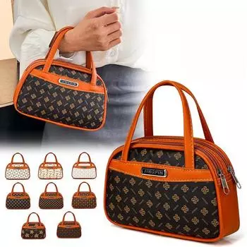Модная и ретро-принтованная материнская сумка Креативные буквы для сумок среднего и пожилого возраста, Хранение мелочей для мобильных телефонов, Оптовая продажа женских сумок