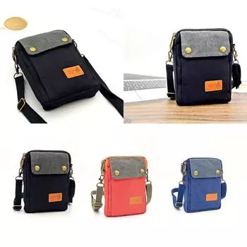 Модная и трендовая сумка через плечо, удобная для путешествий, персонализированная и универсальная, высококачественная и портативная сумка One Size чёрный