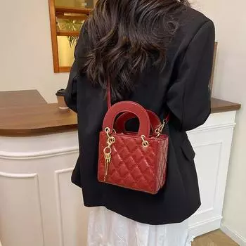 Модная и универсальная сумка через плечо в иностранном стиле, высококачественная портативная женская сумка