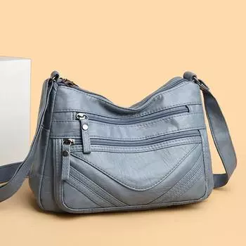 Модная и универсальная сумка через плечо на одно плечо для мам среднего возраста и сумка для женщин среднего возраста и пожилых женщин чёрный