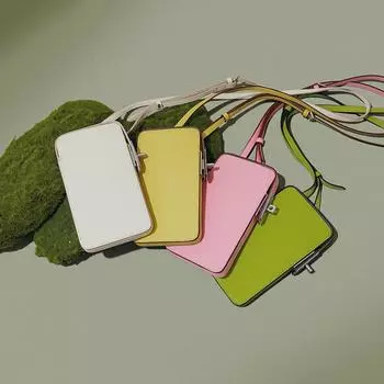 Модная и универсальная сумка для телефона с застежкой-кнопкой, кожаная сумка-коробка с принтом ладони, простая однотонная мини-сумка через плечо для женщин