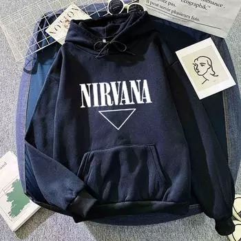 Модная и универсальная толстовка с капюшоном и принтом в виде скошенных букв для мужчин и женщин, модные и универсальные топы в корейском стиле для женщин S